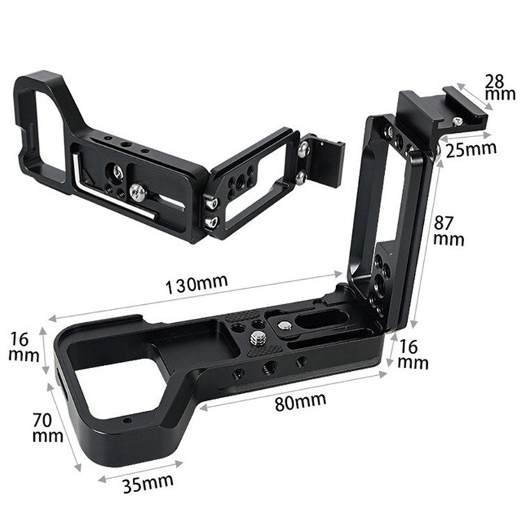 BEXIN A7R4 Accesorio Cámara Placa L Deslizante 28mm Pro