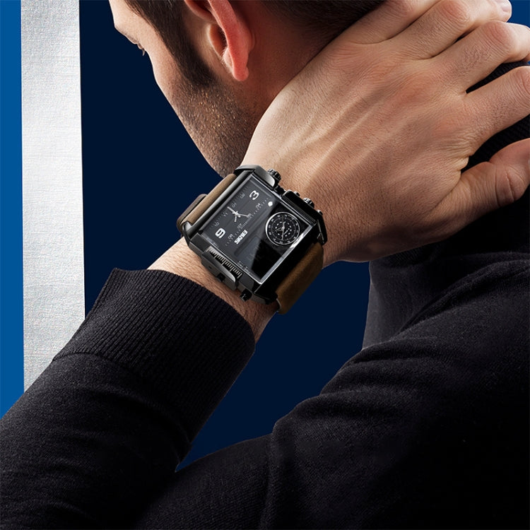 Skmei 1391 Reloj Digital de Negocios Impermeable 30 m