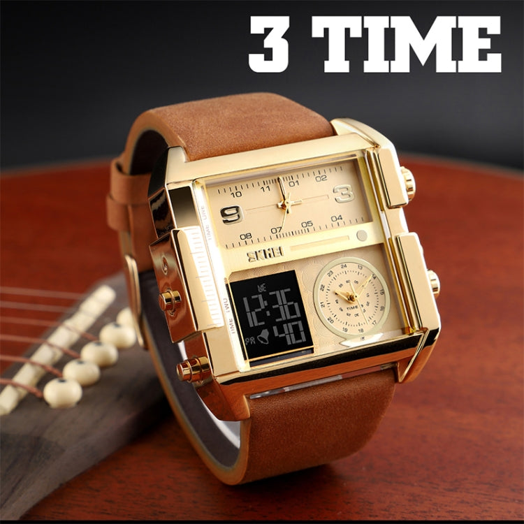 Skmei 1391 Reloj Digital de Negocios Impermeable 30 m