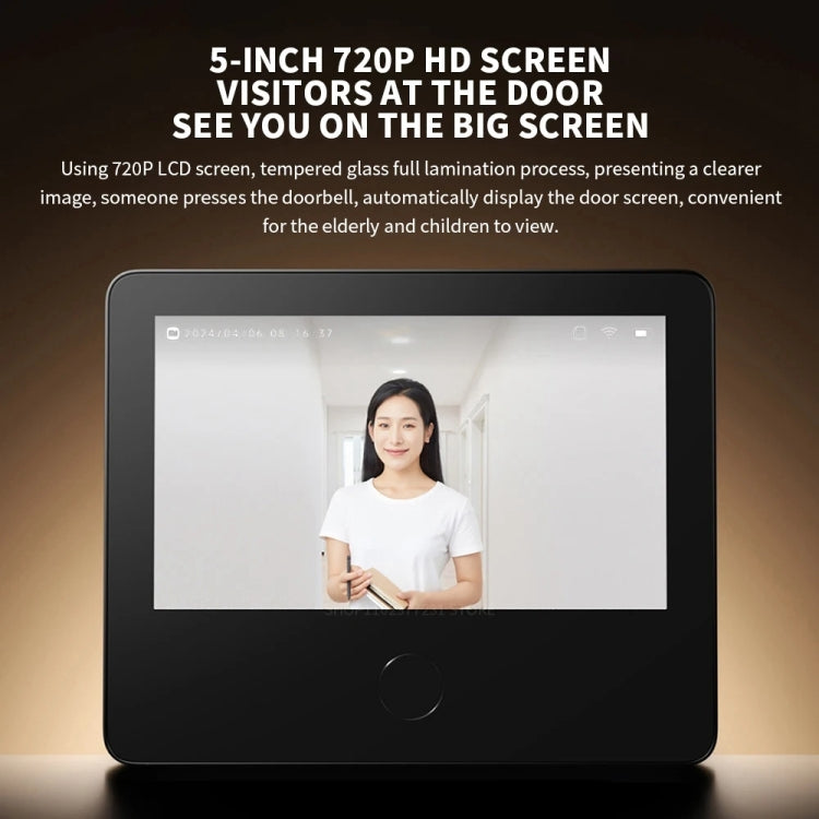 Xiaomi Smart Cat Eye 2 MJMY01BY Timbre Intercomunicador 3 MP y Batería de 8000 mAh