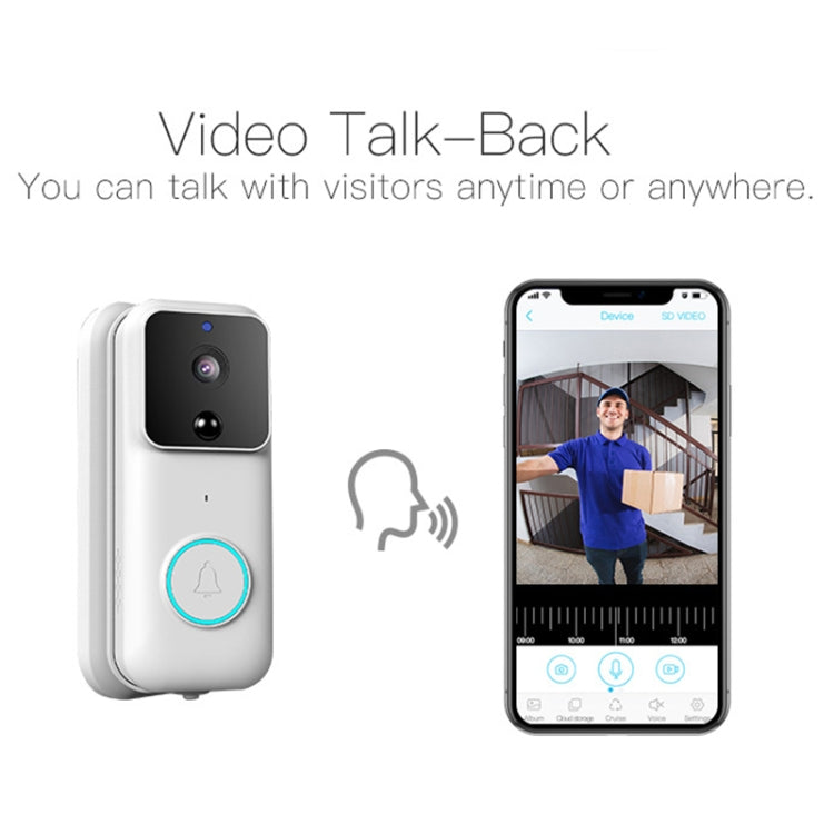 Anytek B60 Video Timbre 720P WiFi 2.4G PIR Minimalista