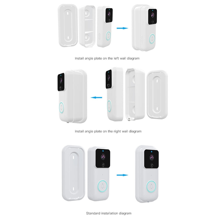 Anytek B60 Video Timbre 720P WiFi 2.4G PIR Minimalista