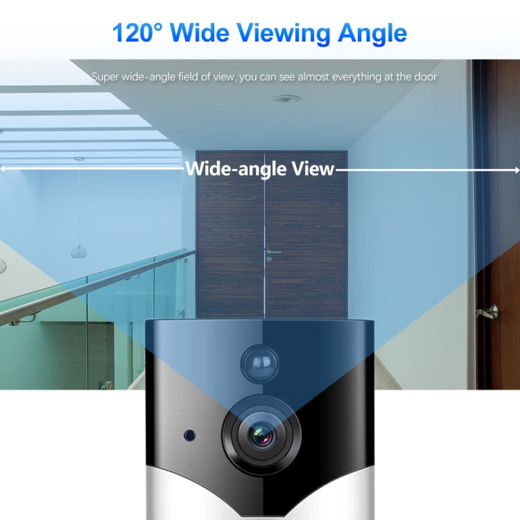 SriHome DH002 Timbre Inteligente con Video WiFi 1080P Hogar Seguro