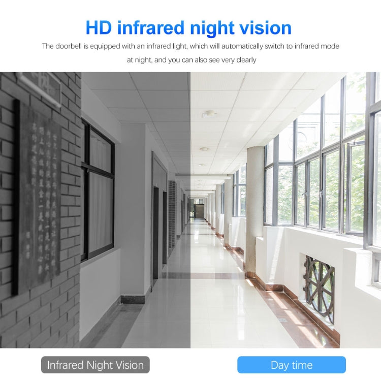SriHome DH002 Timbre Inteligente con Video WiFi 1080P Hogar Seguro