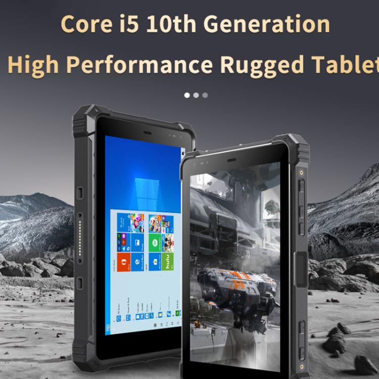 CENAVA W80Y IP68 Rugged Tablet PC, 4GB+64GB, 8 inch Windows 11 Intel Core i5-10210Y Quad Core, EU Plug, W80Y