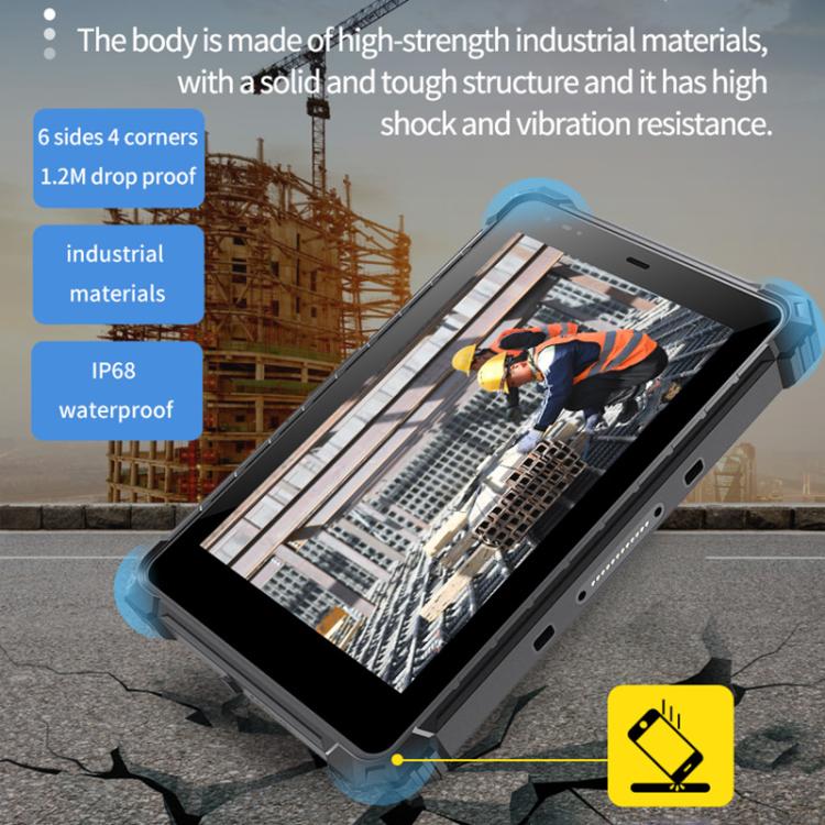 CENAVA W80Y IP68 Rugged Tablet PC, 4GB+64GB, 8 inch Windows 11 Intel Core i5-10210Y Quad Core, EU Plug, W80Y