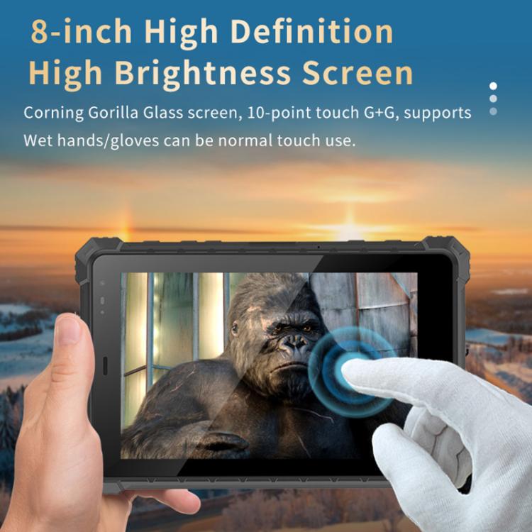 CENAVA W80Y IP68 Rugged Tablet PC, 4GB+64GB, 8 inch Windows 11 Intel Core i5-10210Y Quad Core, EU Plug, W80Y