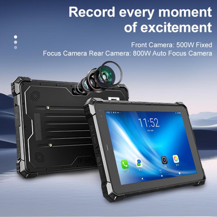 CENAVA W80N IP68 Rugged Tablet PC, 8GB+128GB, 8 inch Windows 11 Intel JASPER LAKE N5100 Quad Core, EU Plug, W80N