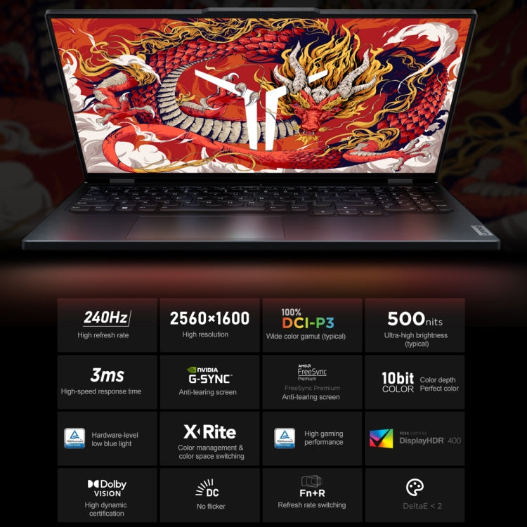 Lenovo Legion Y9000P 2024 Laptop 16GB+1TB Ryzen 9 7945HX by Lenovo