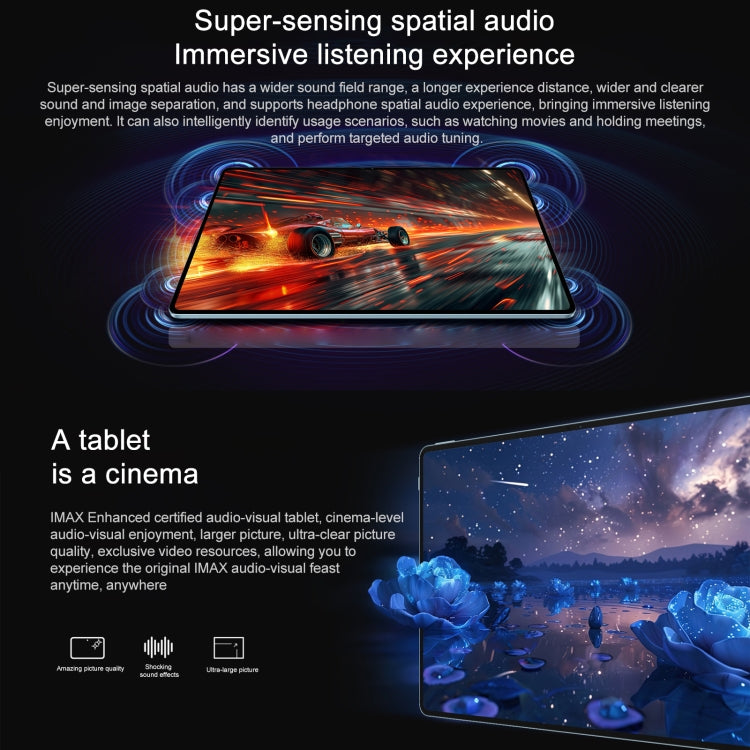 Tableta Honor Pad GT Pro WiFi de 12,3 pulgadas, 12 GB + 256 GB, MagicOS 8.0.1, Qualcomm Snapdragon 8s Gen 3 Octa Core, 12GB+256GB