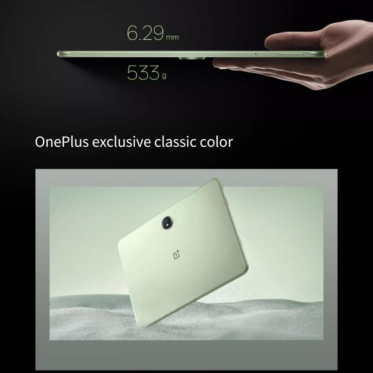 Tableta OnePlus Pad de 11,61 pulgadas, 8 GB + 128 GB, ColorOS 15.0, Dimensity 8350 Octa Core, 8GB+128GB