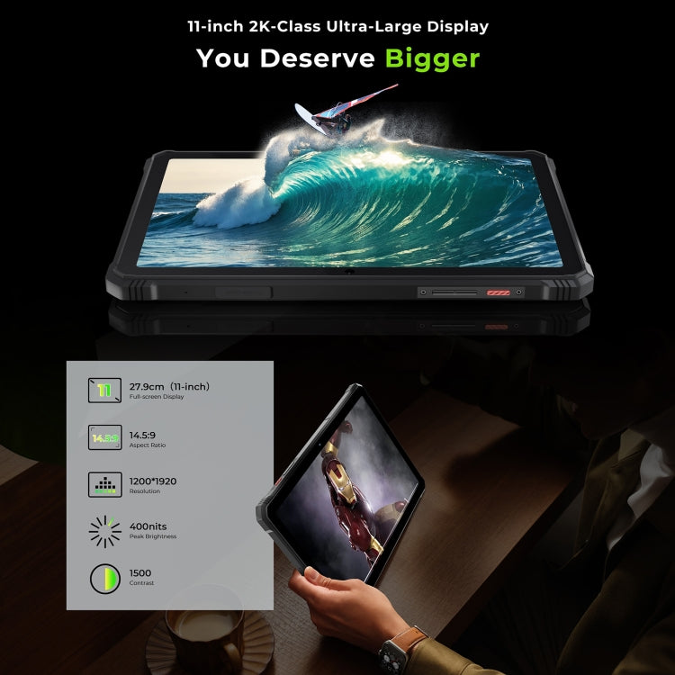 HOTWAV Tab R9 Pro Tableta IP68 6GB+256GB 4G Android 14 by HOTWAV