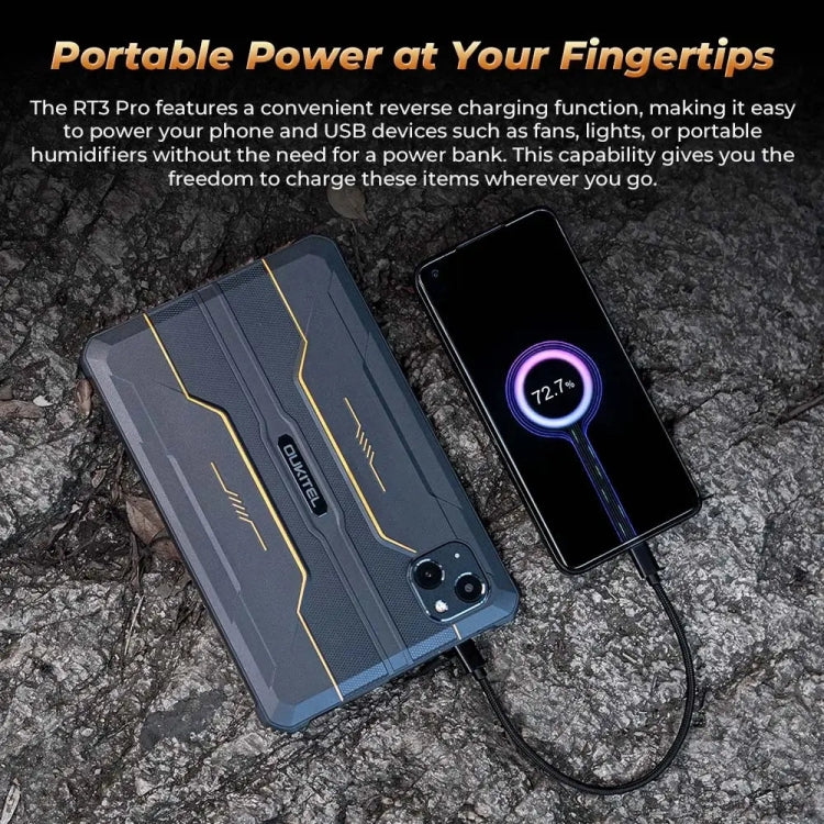 OUKITEL RT3 Pro Tableta IP68 Duradero 4GB128GB 8Pulgadas 4G by OUKITEL