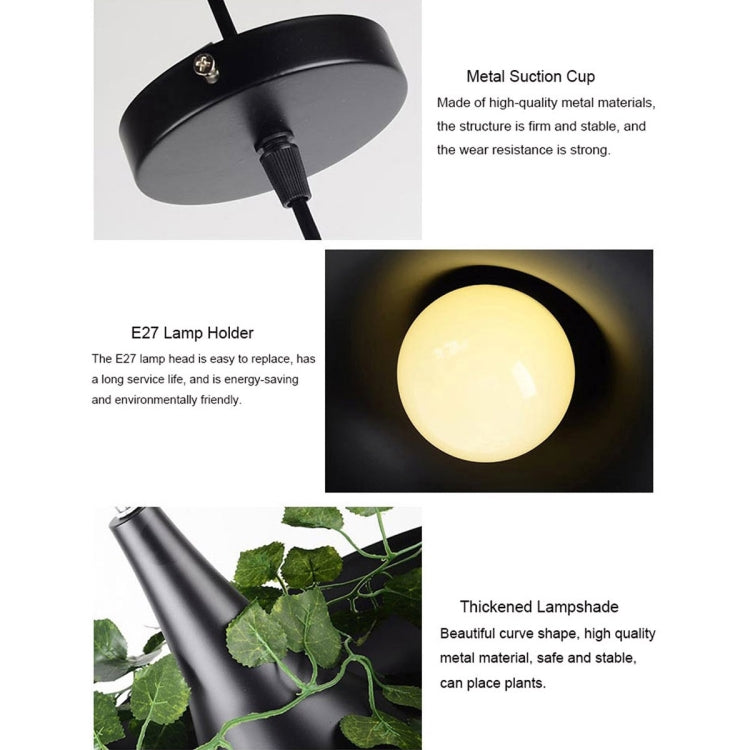 YWXLight Lámpara Colgante LED Para Jardín E27 Decorativa