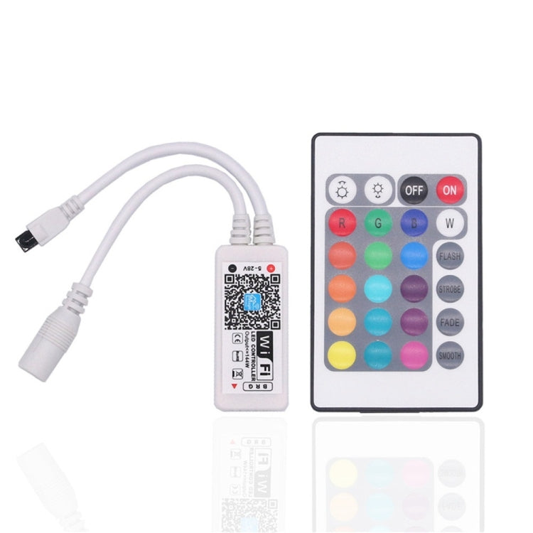 YWXLight 5M 3528SMD RGB IP67 Tira LED Con Control WiFi