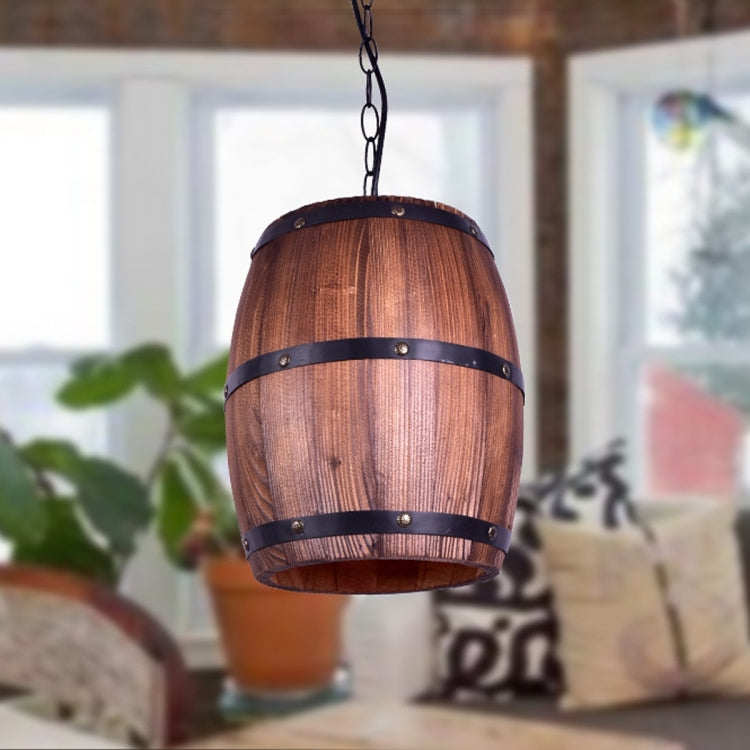 YWXLight Lámpara Barril Vintage Lámpara Luz Blanca