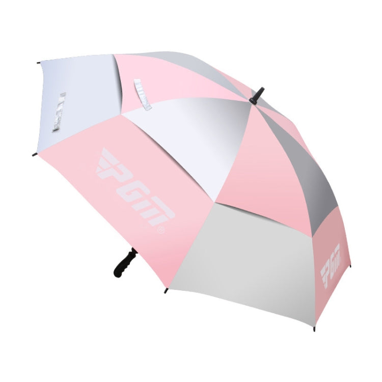 PGM Golf Paraguas Rosa Antiviento Manual Para Golf Extra