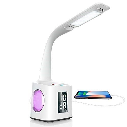 YWXLight 10W Lámpara De Mesa Con Control Táctil Portalápiz