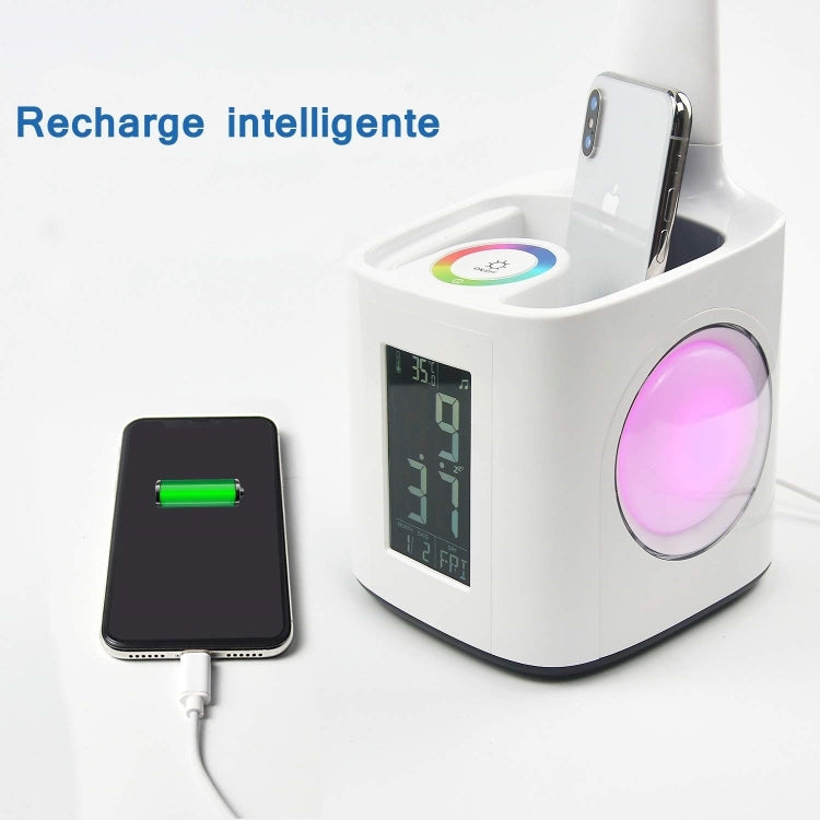 YWXLight 10W Lámpara De Mesa Con Control Táctil Portalápiz