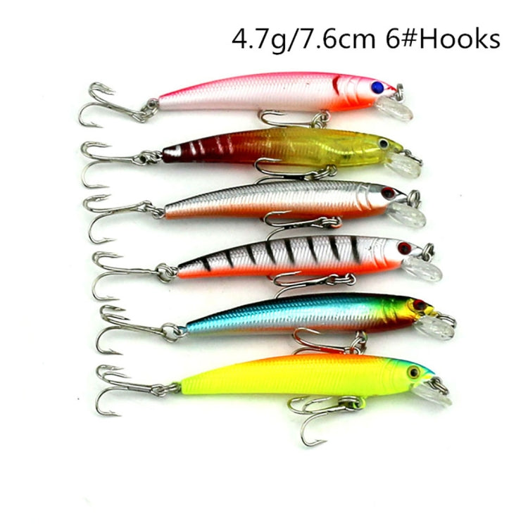 HENGJIA Set002 Señuelos Pesca43Piezas Lentejuelas Metálicas