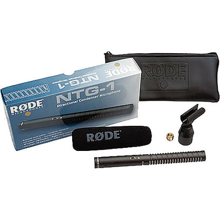 RODE NTG1 Micrófono Escopeta con Filtro 80 Hz y Cable XLR