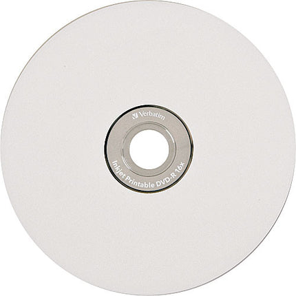 Verbatim DVD-R 4.7GB 16x Discos Imprimibles Inkjet Blanco 50-Pack