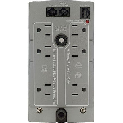 APC Back-UPS CS 500 Protector de Sobretensión y Respaldo 300W 6 Tomacorrientes Beige