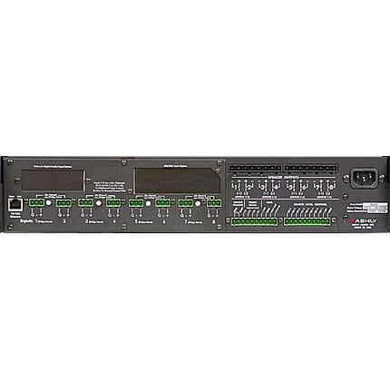 Ashly ne8250 amplificador de red 8 canales 250W 4 ohm eurosblock ethernet