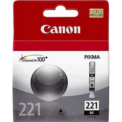 Canon CLI-221 Cartucho de Tinta Negra para Impresoras PIXMA