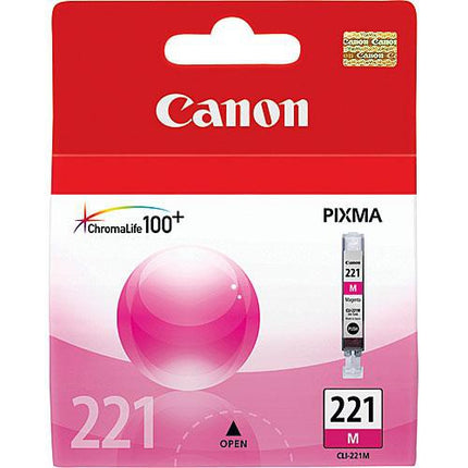Canon CLI-221 Tanque de Tinta Magenta para Impresoras PIXMA