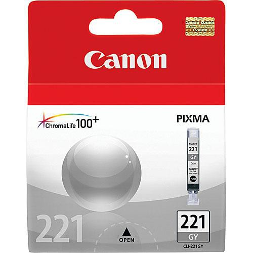 Canon CLI-221 Tanque de Tinta Gris para Impresoras PIXMA MP980 MP990