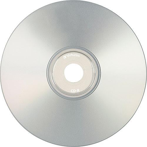 Verbatim CD-R Silver Disco Grabable Inkjet Pack 100 con Garantía Vitalicia