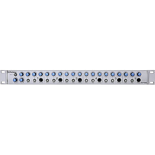 PreSonus HP60 Sistema de Mezcla de Auriculares Rack 6 Canales