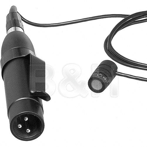 Shure MX184 Micrófono Lavalier Supercardioide con Clip Giratorio y Filtro Antiviento