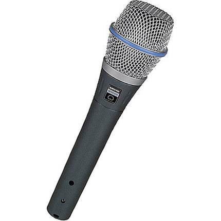 Shure BETA87C Micrófono Condensador Cardioide con Adaptador Giratorio y Estuche