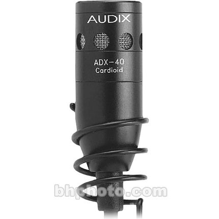 Audix ADX40 Micrófono Overhead con cápsula cardioide y cable 9.1 m