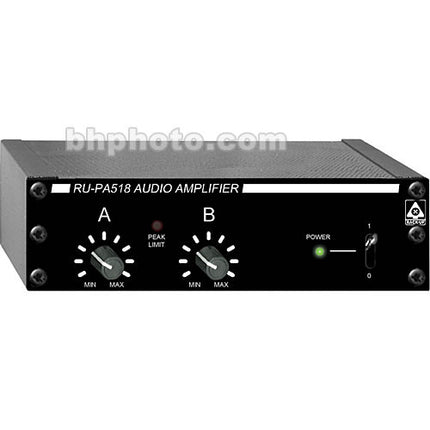 RDL RU-PA518 Amplificador de Audio 9W Estéreo 18W Mono con Limitador