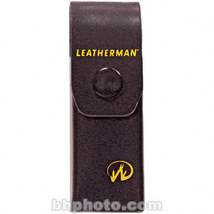 Funda de Cuero Leatherman Standard para Herramientas Blast y Crunch con Cierre Snap y Presilla para Cinturón