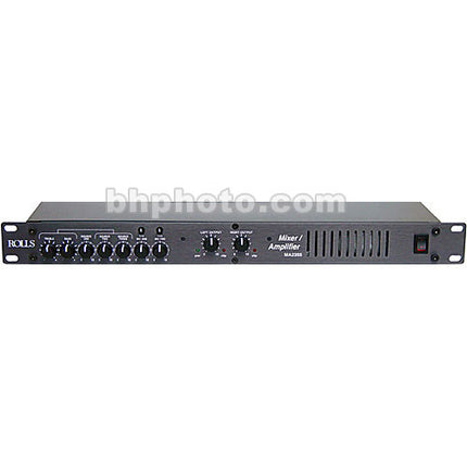 Rolls MA2355 Mezclador Amplificador 5 Entradas XLR RCA Graves Agudos