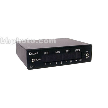 Denecke TC-1 Lector de Código de Tiempo SMPTE EBU con Adaptador AC