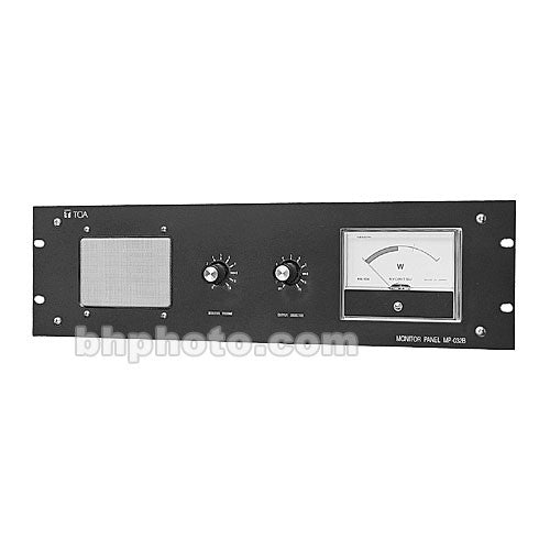 Toa Electronics MP-032B Panel de Monitor Pasivo 10 Canales con Tornillos para Montaje en Rack