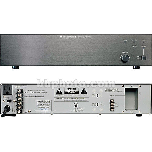 Toa Electronics P-906MK2 Amplificador Modular 60W Mono Canal Garantía 5 Años
