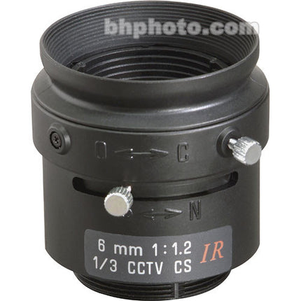 Tamron 13FM06IR Lente de Focal Fija 6mm Montura CS con Garantía 2 Años