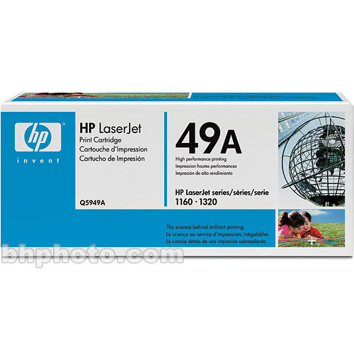 Cartucho de tóner negro HP LaserJet 49A para impresoras 1160 1320 LJ3390