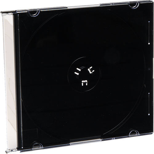 Verbatim Estuche Negro Slim para CD DVD Pack de 200 Unidades