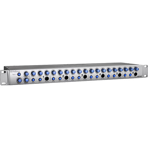 PreSonus HP60 Sistema de Mezcla de Auriculares Rack 6 Canales