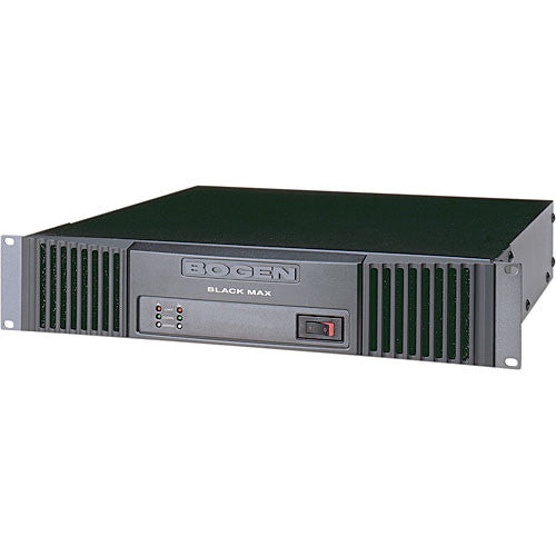Bogen X600 Black Max Amplificador de Potencia Rackmount 600W por Canal 70V
