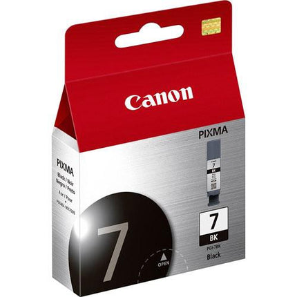 Canon PGI-7 BK Tanque de Tinta Negro para Impresoras PIXMA iX7000 MX7600