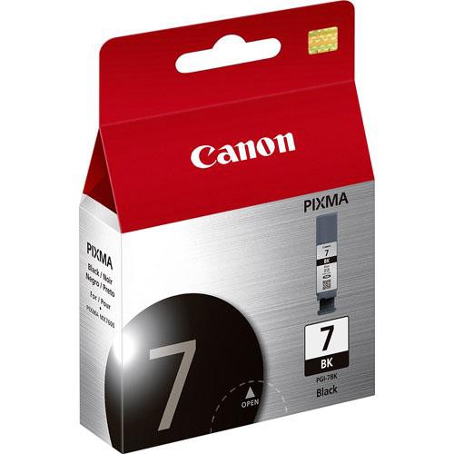 Canon PGI-7 BK Tanque de Tinta Negro para Impresoras PIXMA iX7000 MX7600