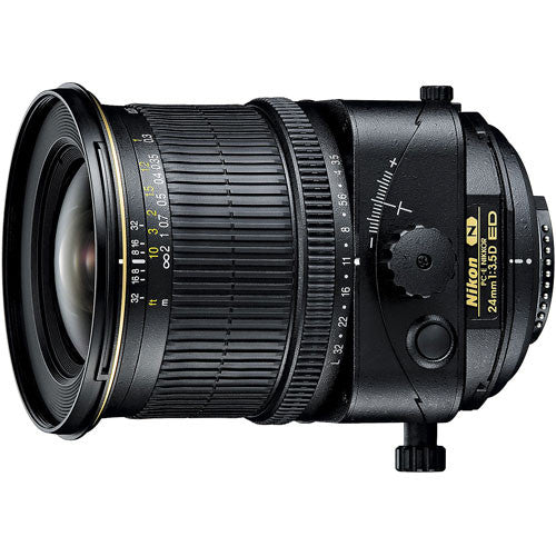 Nikon PC-E NIKKOR 24mm f/3.5D ED Objetivo Tilt-Shift F-Mount FX 8.5° inclinación 11.5mm desplazamiento
